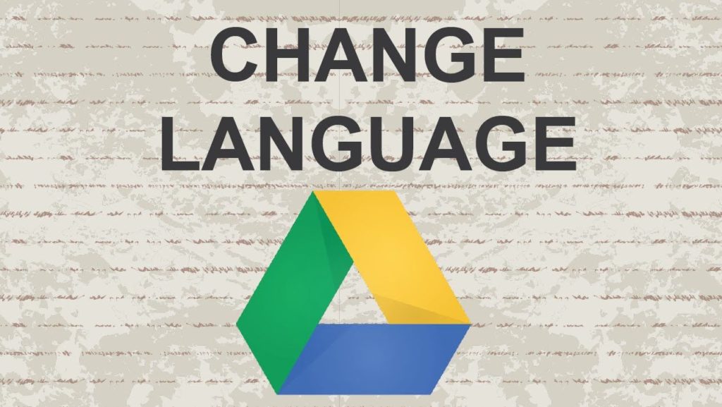 Jak změnit výchozí jazyk Disku Google 6 Google Drive 1 dilini değiştir