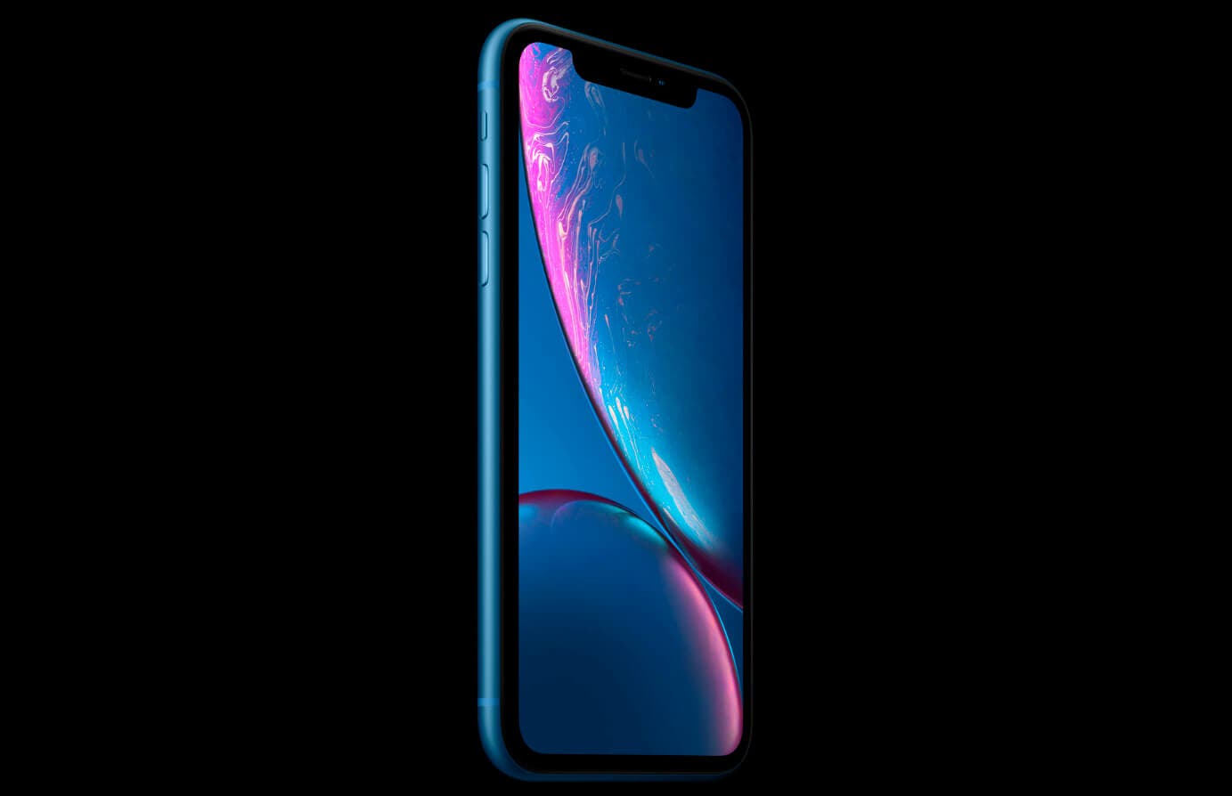 obrazovka iPhone Xr