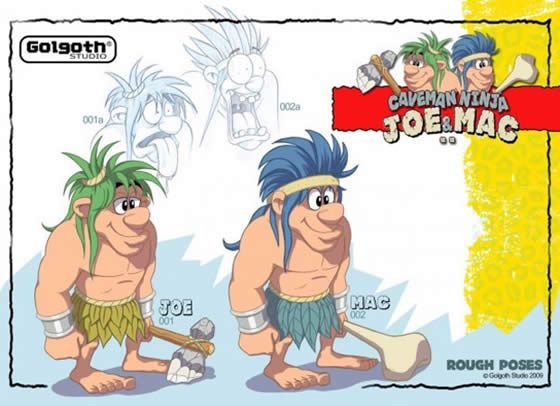 Joe a Mac Caveman připravují předělání Ninja v HD 10 Joe a Mac Caveman připravují předělání Ninja v HD