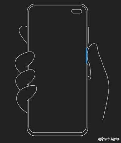 Snímač otisků prstů Redmi K30