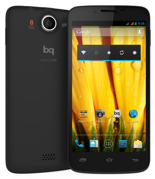 Obrázek - bq Aquaris 5 HD, další španělský smartphone