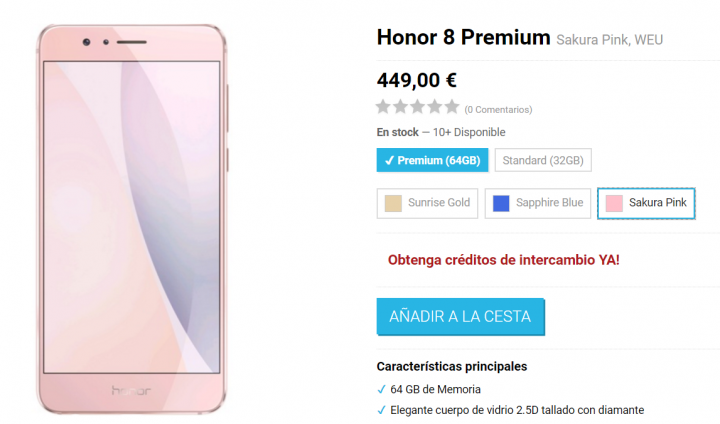 Obrázek - Kde koupit Honor 8 Premium