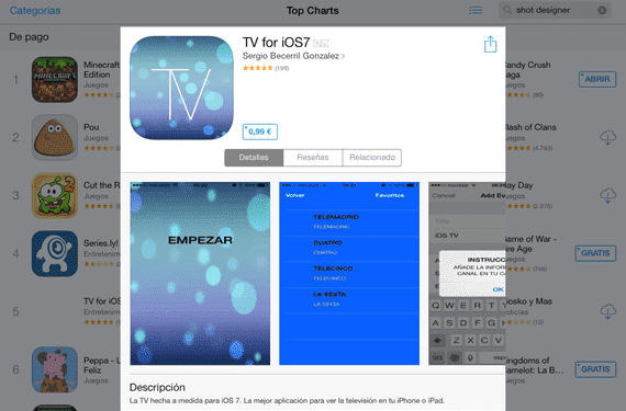 tv ios7