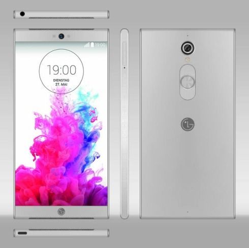 Koncept LG G5 před oficiálním spuštěním LG G4 1 LG G4 resmi olarak piyasaya sürülmeden önceki LG G5 konsepti