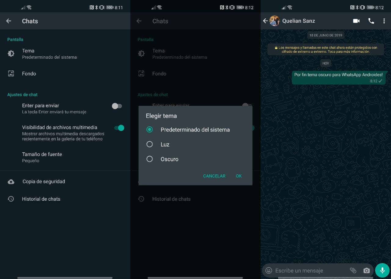 Konečně je režim WhatsApp dark k dispozici všem Konecne je rezim WhatsApp dark k dispozici vsem