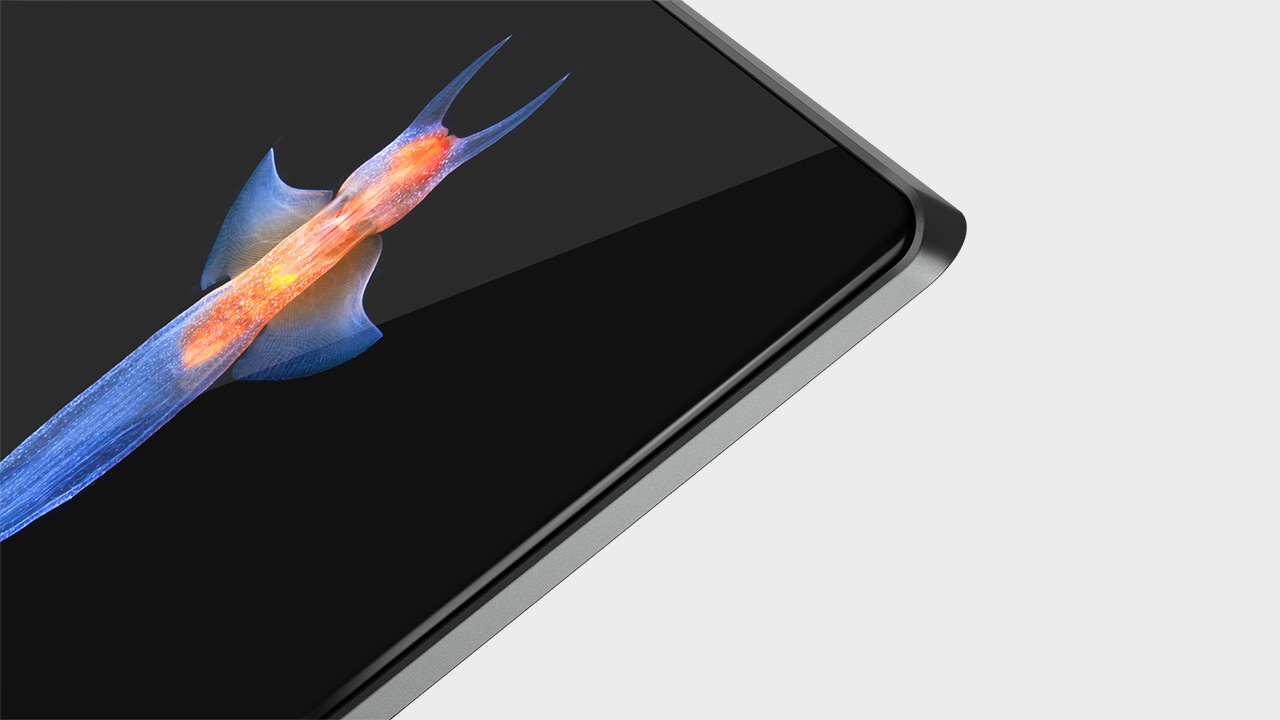 Ekranın kenarları tek kelimeyle çarpıcı. Resim: Lenovo
