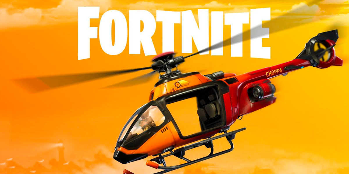 Yeni Choppa Fortnite helikopteri bölüm 2 yama 12.20