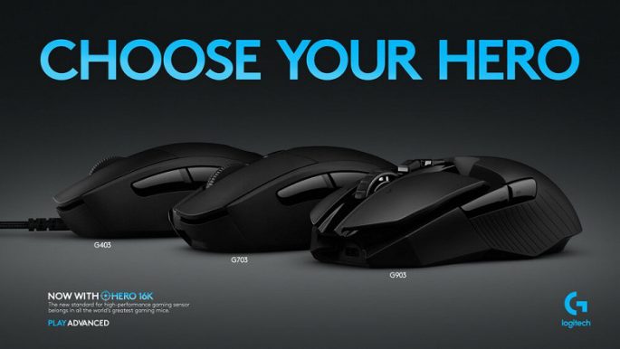 Logitech G403 G703 a G903