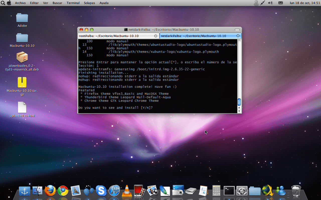 Mac na Ubuntu 10.10 13 Mac na Ubuntu 10.10