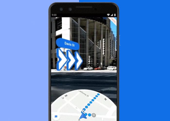 Mapy Google začaly distribuovat rozšířenou realitu