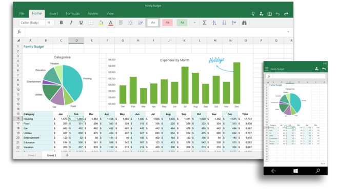 Microsoft Office 2016 a aplikace pro mobilní zařízení Microsoft Office 2016 a aplikace pro mobilni zarizeni
