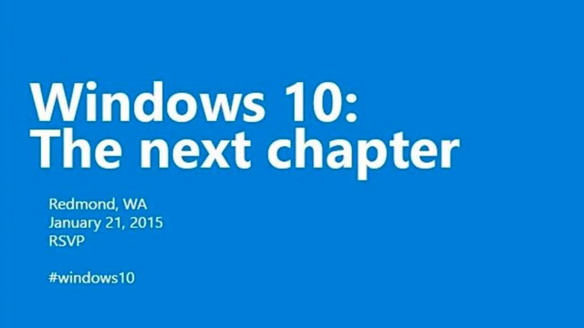 Microsoft bude mít v lednu akci věnovanou Windows 10. Akce se bude konat v sídle společnosti Microsoft 21. ledna. Zvěsti, které jsme slyšeli před několika týdny, se ukázaly jako pravdivé. Microsoft připravuje akci ...