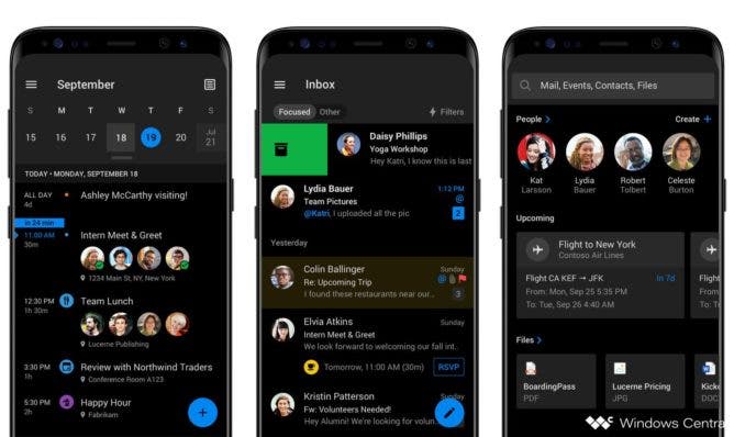 Microsoft bude spuštěn v tmavém režimu Outlooku Microsoft bude spusten v tmavem rezimu Outlooku