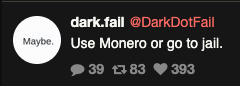 Monero se stává standardní měnou na černém trhu a prolomí ... Monero se stava standardni menou na cernem trhu a prolomi