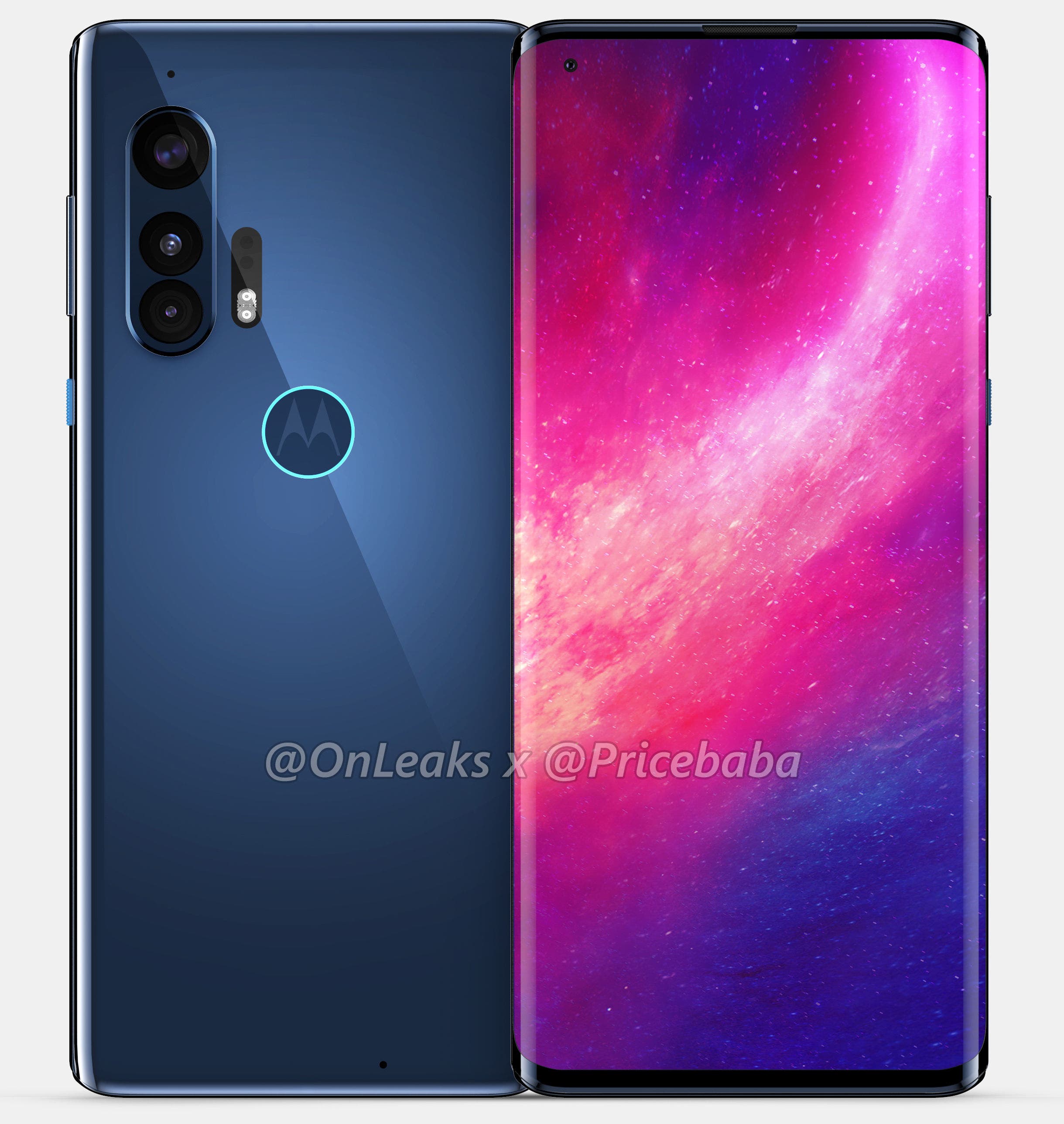 Motorola Edge +: Toto bude design založený na těchto vysoce kvalitních obrázcích Motorola Edge Toto bude design zalozeny na techto vysoce