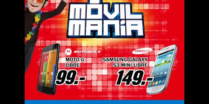 Motorola Moto G a Samsung Galaxy S3 Mini za 99, respektive 149 eur 10 Motorola Moto G a Samsung Galaxy S3 Mini za 99, respektive 149 eur