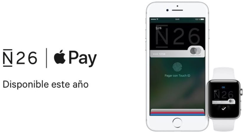 N26 oznámila, že Apple Pay bude ve Španělsku implementován do konce roku