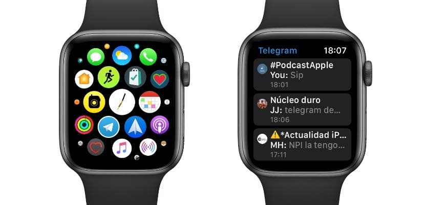 Na Apple Watch se znovu objeví telegram