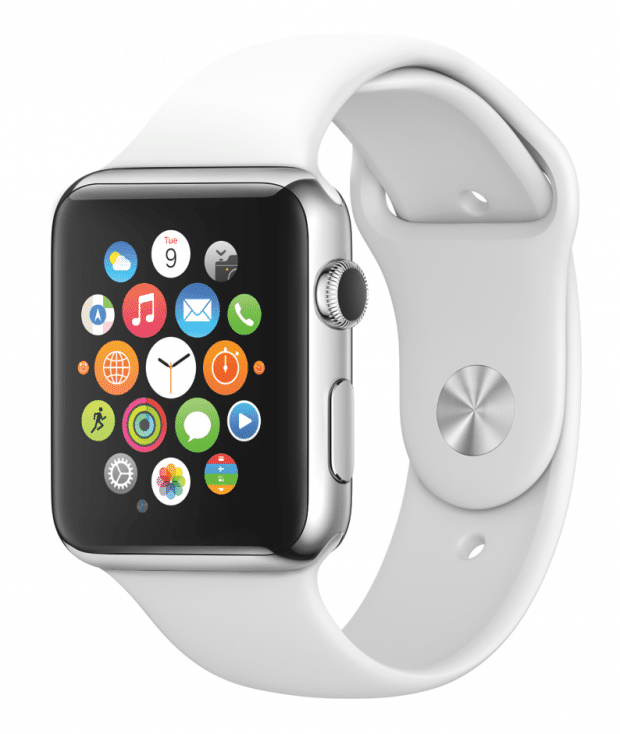 Na iPhonu se zobrazují obrázky z aplikace Apple Watch