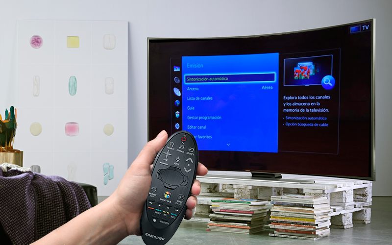 Nastavte kanály na Samsung Smart TV 4 Samsung Smart TV