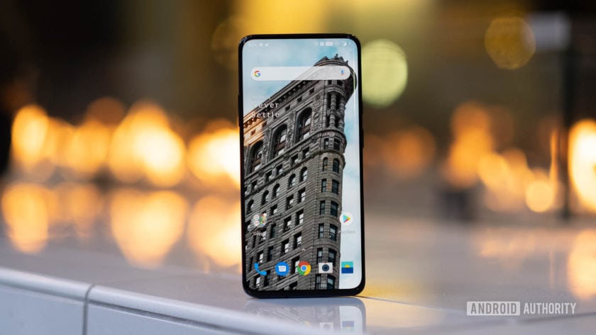 Obrazovka OnePlus 7 Pro se zapálila