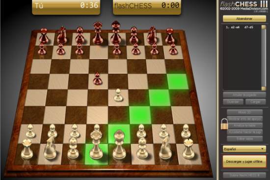 Flash Chess III, 3D online šachy