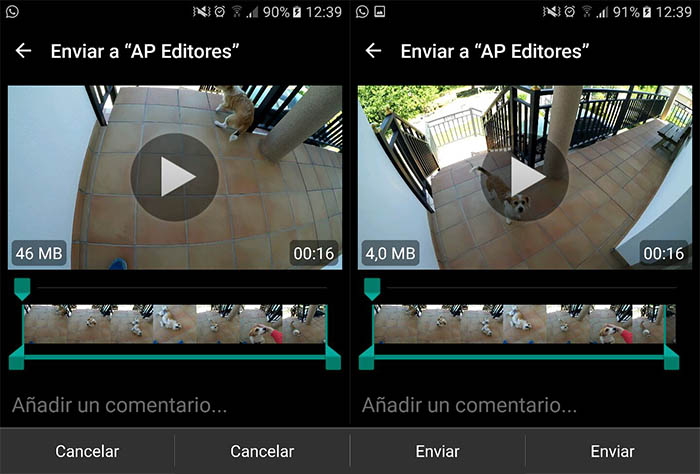 Nejlepší videa pro zveřejnění na WhatsApp