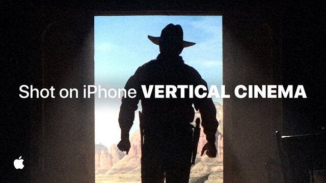 Vertikální natáčení v kině na iPhone