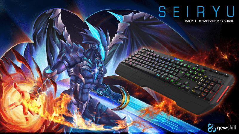 Newskill SEIRYU, herní klávesnice s podsvícením RGB