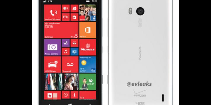 Nokia Lumia 929, nový phablet, může dorazit tento měsíc