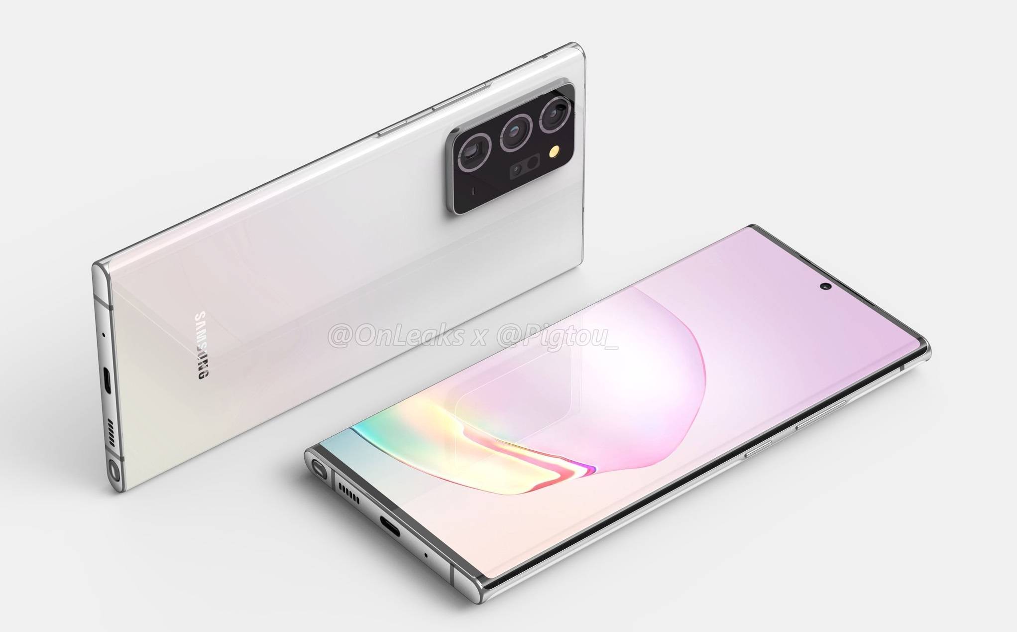 Nové obrázky ukazují aktualizovaný design Galaxy Note 20 + 1 Nové obrázky ukazují aktualizovaný design Galaxy Note 20 +