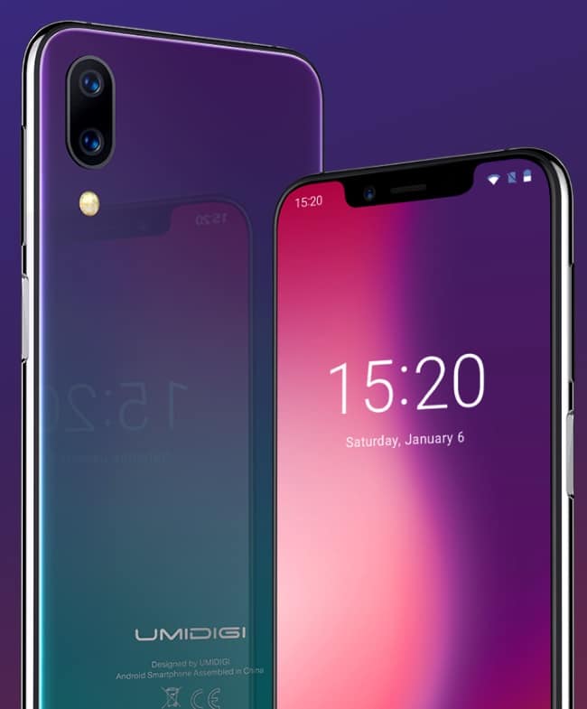 UMIDIGI Jeden. Funkce