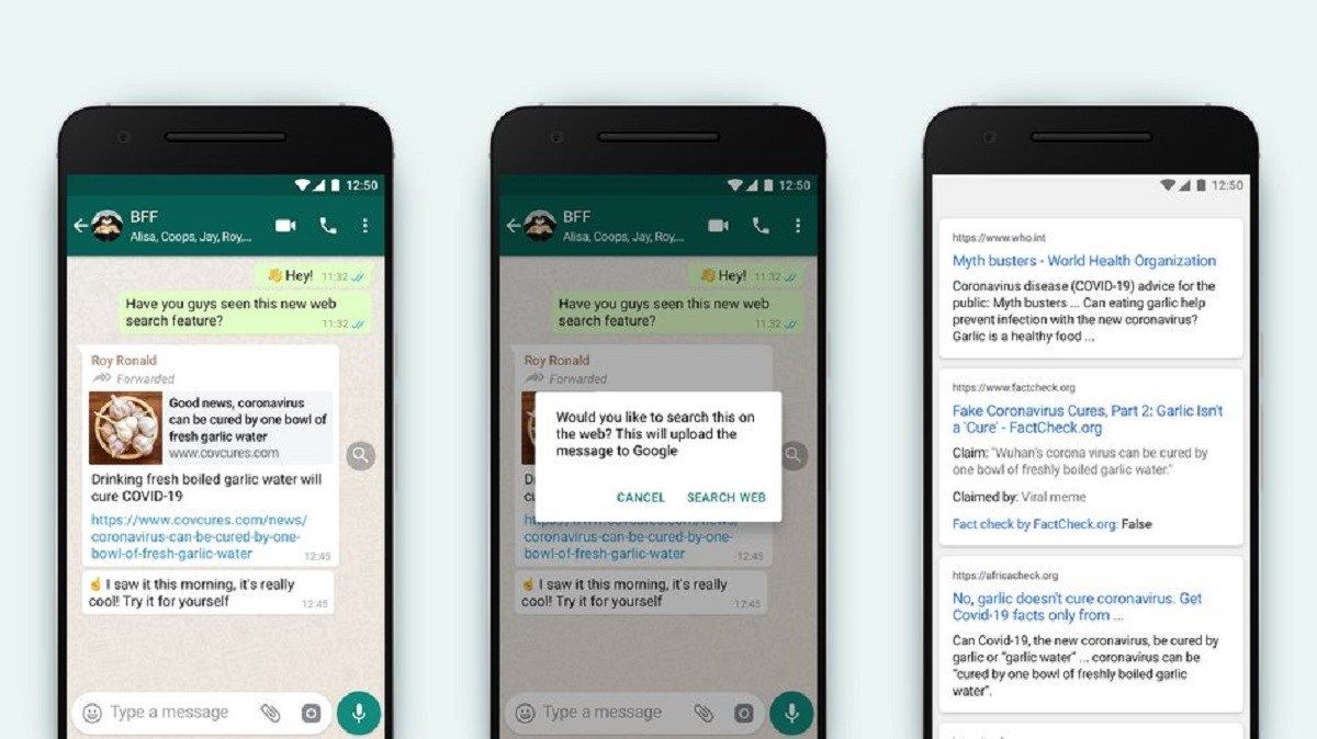 Nyní můžete ověřovat zprávy předávané na WhatsApp pomocí nové funkce. WhatsApp nadále bojuje proti dezinformacím na své platformě.
