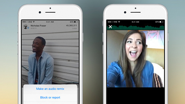 Nyní můžete remixovat z aplikace Vine. Aplikace je aktualizována o nový nástroj pro úpravu zvuku jiných Vines. Pokud jsou častými uživateli Vine, jsou pravděpodobně již zvyklí na svůj virální obsah a ... 8 Nyní můžete remixovat z aplikace Vine. Aplikace je aktualizována o nový nástroj pro úpravu zvuku jiných Vines. Pokud jsou častými uživateli Vine, jsou pravděpodobně již zvyklí na svůj virální obsah a ...