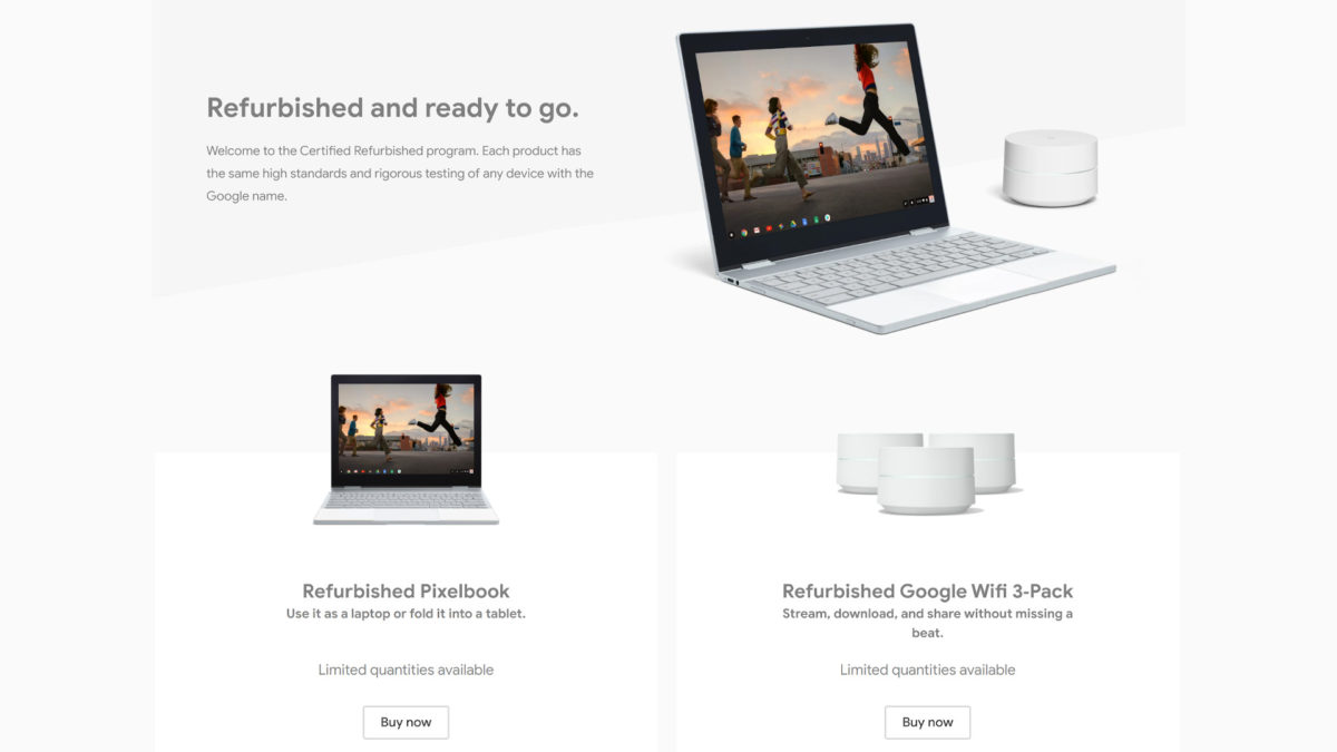 Obnovený program z Google Store