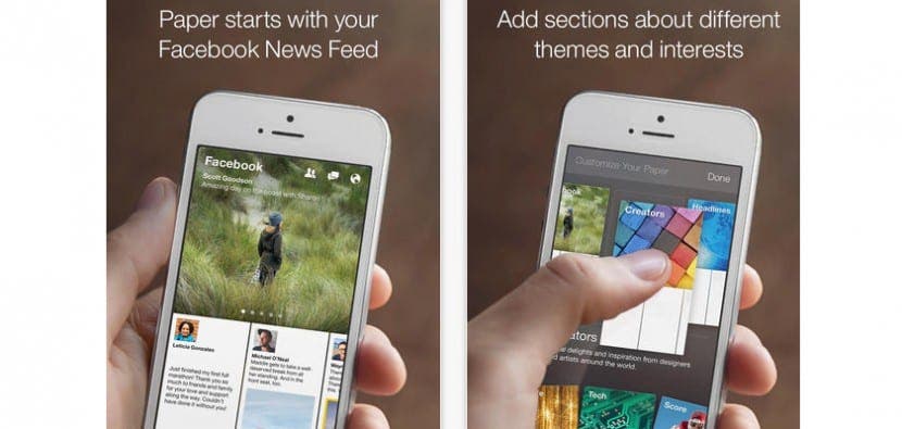 Odebere aplikaci Facebook Paper z App Store 3 facebookový papír