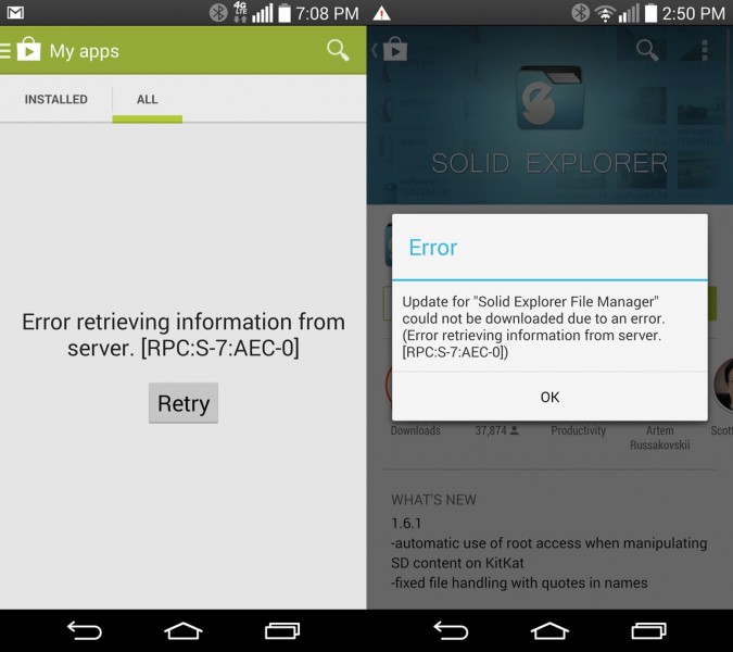 Odstraňte problém s položkou Google Play nenalezena 4 Odstraňte problém s položkou Google Play nenalezena