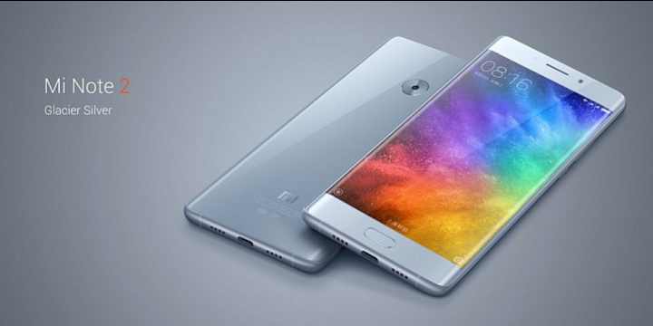 Oficiální Xiaomi Mi Note 2 se zakřiveným displejem za méně než 500 eur