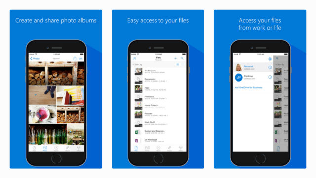 Aktualizace OneDrive pro iOS