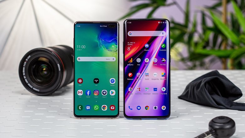 androidpit oneplus 7 pro vs galaxy s10 plus hrdina 2