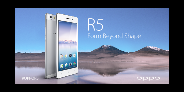 Oppo R5 je umístěn jako nejtenčí smartphone