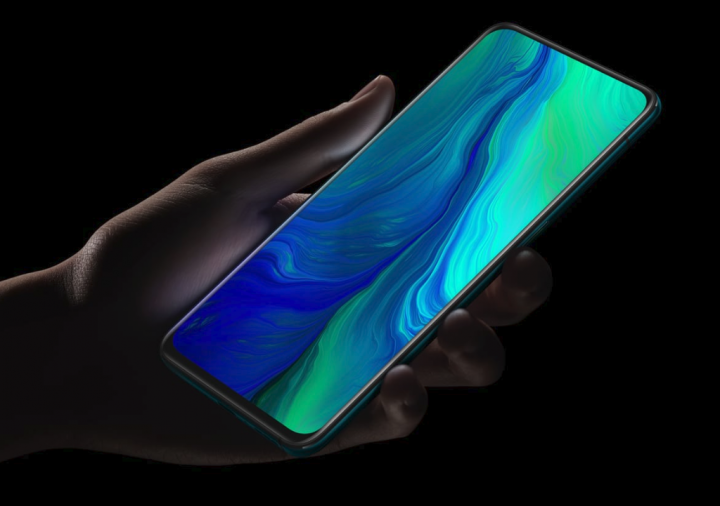 Obrázek - Oppo Reno: trojitý fotoaparát s optickým zoomem x10 a výřezem v trojúhelníku