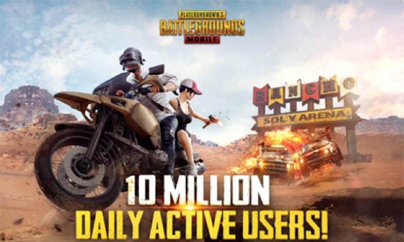 PUBG Mobile oslovuje 10 milionů aktivních uživatelů 8 PUBG Mobile oslovuje 10 milionů aktivních uživatelů