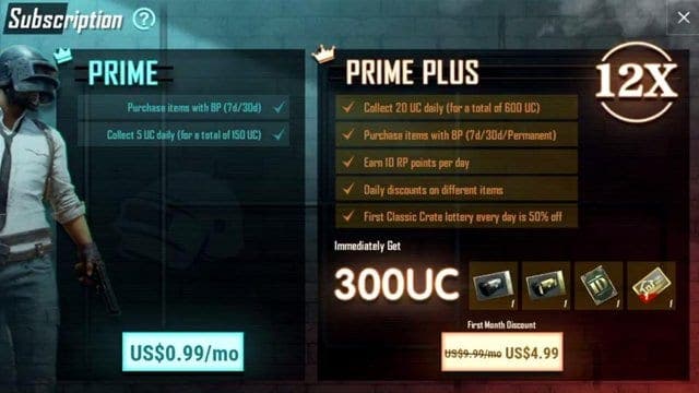 PUBG Mobile zahajuje předplatné za odměnu