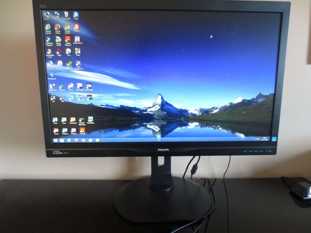 Philips 272G5, inceleme: oyun için yüksek kaliteli bir monitör