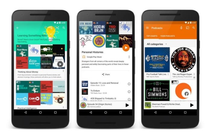 Google Play Müzik podcast