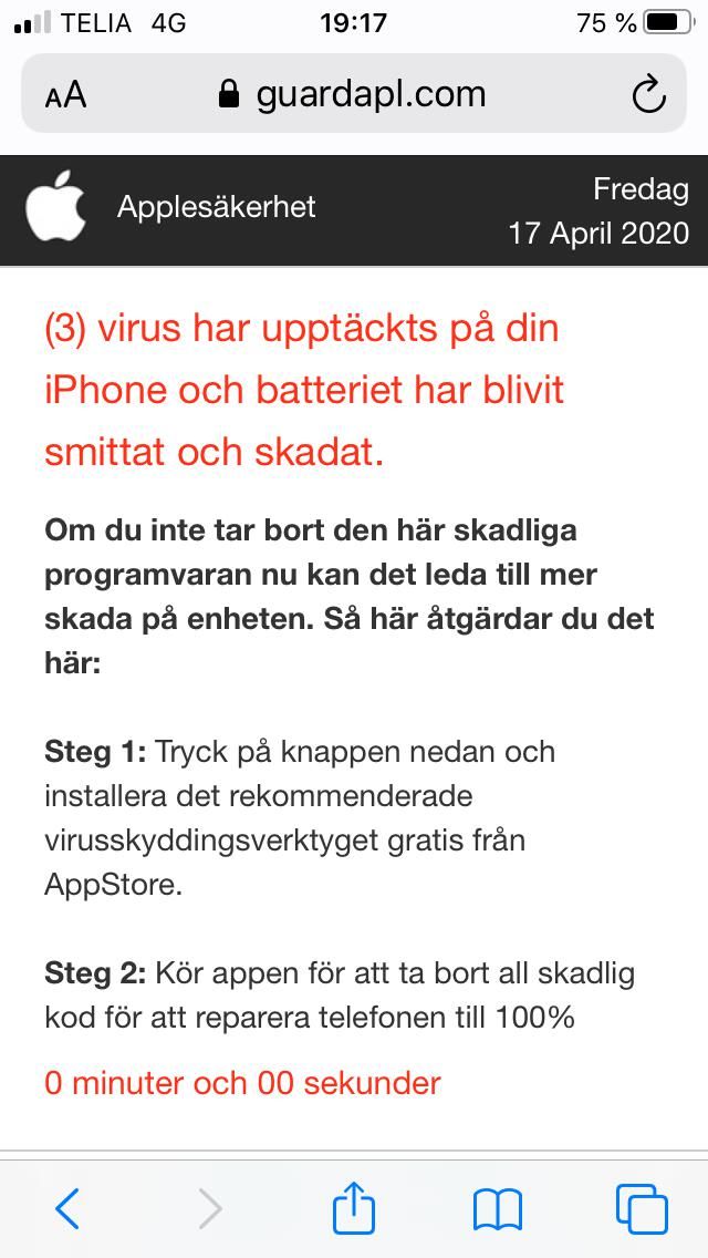 Podvod tvrdí, že baterie iPhone má virus (znovu) Podvod tvrdi ze baterie iPhone ma virus znovu