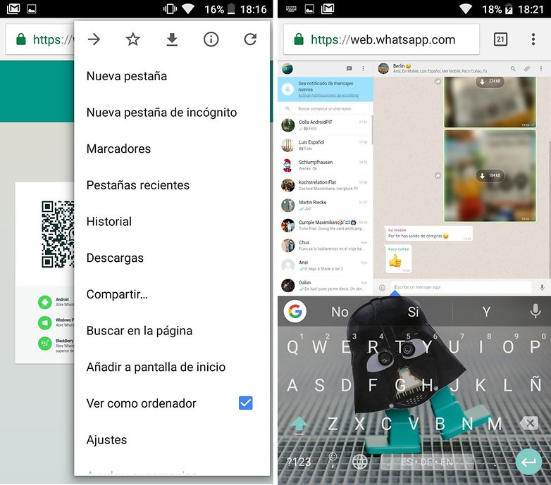 AndroidPIT whatsapp dva