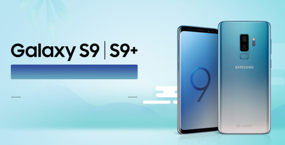 Pozdravte Samsung Galaxy S9 v ledově modré barvě.