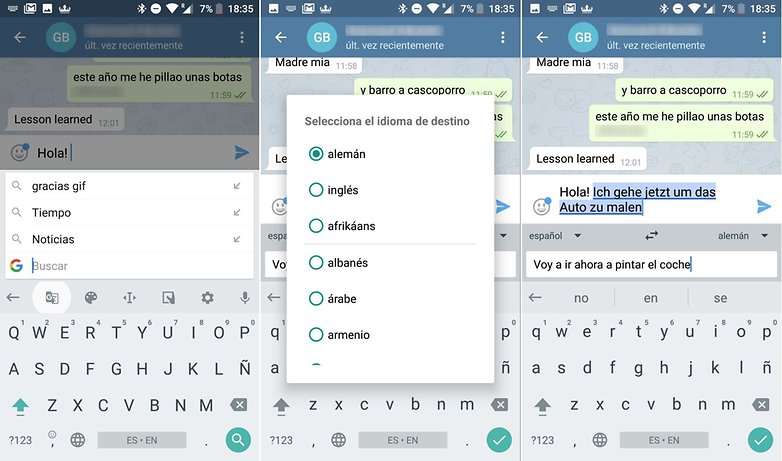 AndroidPIT google translator gboard